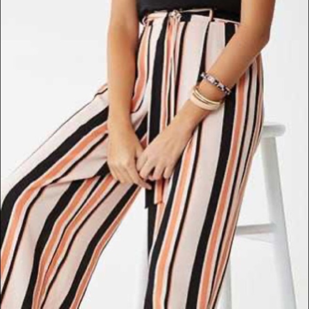 NWT Forever 21 Pink Woven Pants